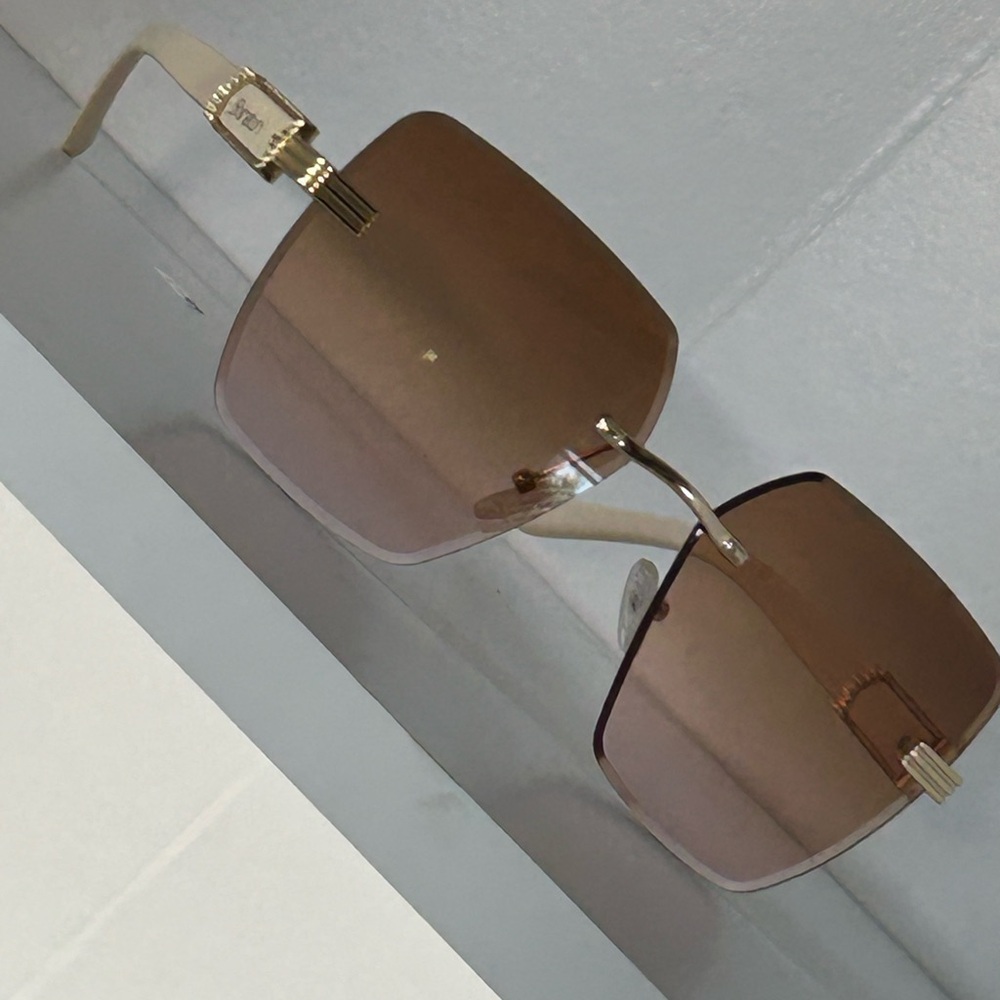 Stylish Brown Square Sunglasses